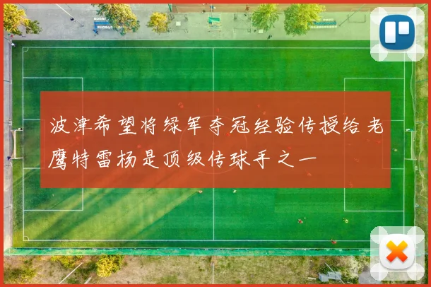 波津希望将绿军夺冠经验传授给老鹰特雷杨是顶级传球手之一